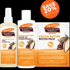 Cocoa Butter Hair Care Bundle