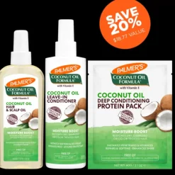 Coconut Oil Hair Care Bundle